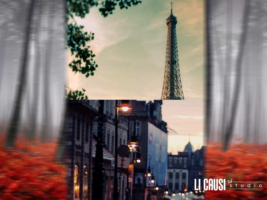 foto slideshow con effetti di motion blur