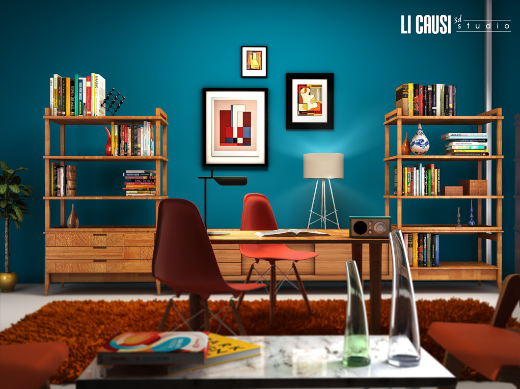 interior design 3d rendering li causi studio